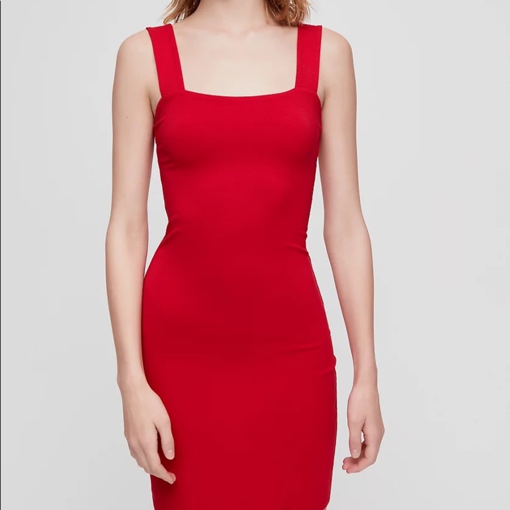 Wilfred Free Elle mini dress in red Size L
